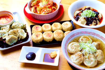 茹で餃子食べ方色々