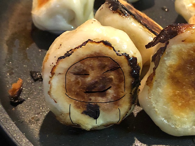 顔ギョウザおまけ