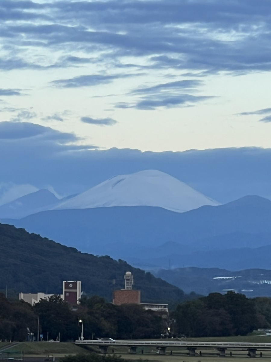 浅間山初冠雪①