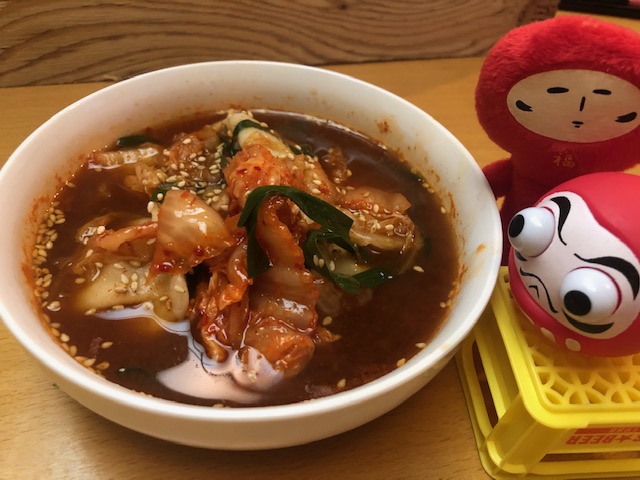 キムチスープ餃子②